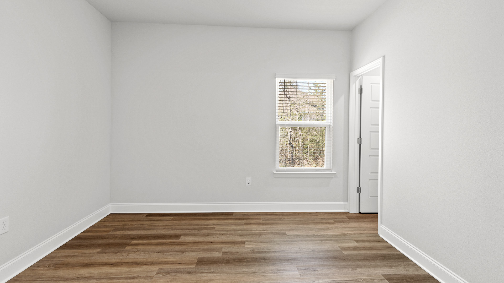 Bright bedroom inside the Kingston