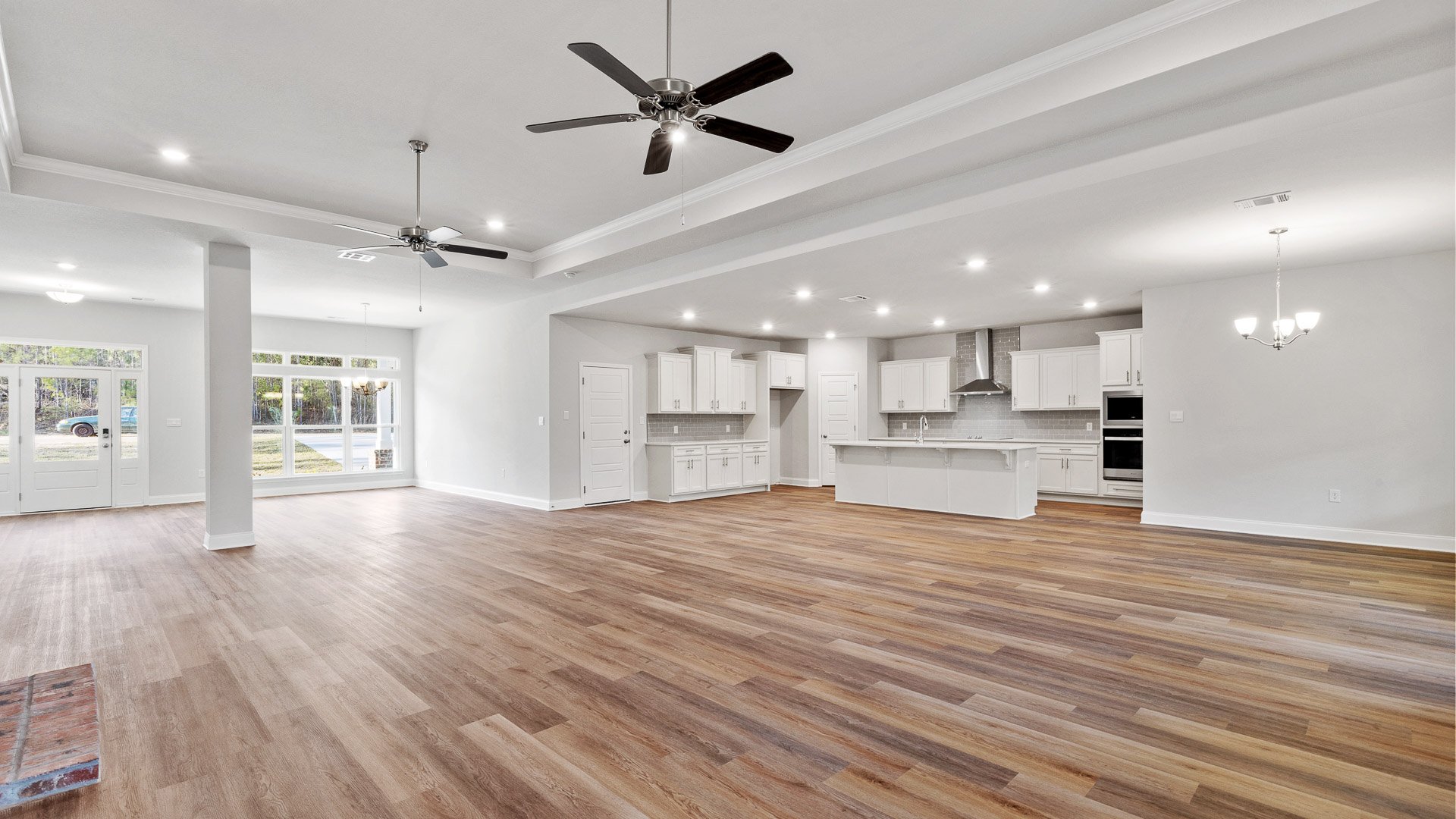 Spacious and main area