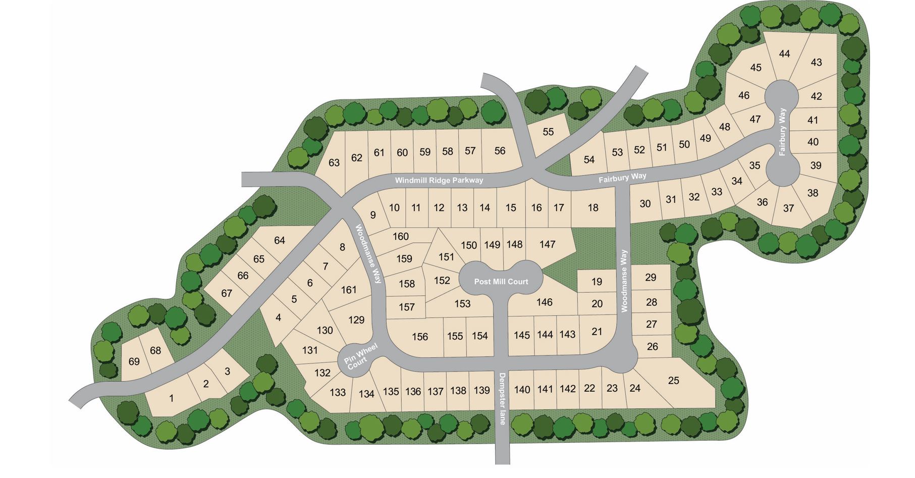 Static Lot Map