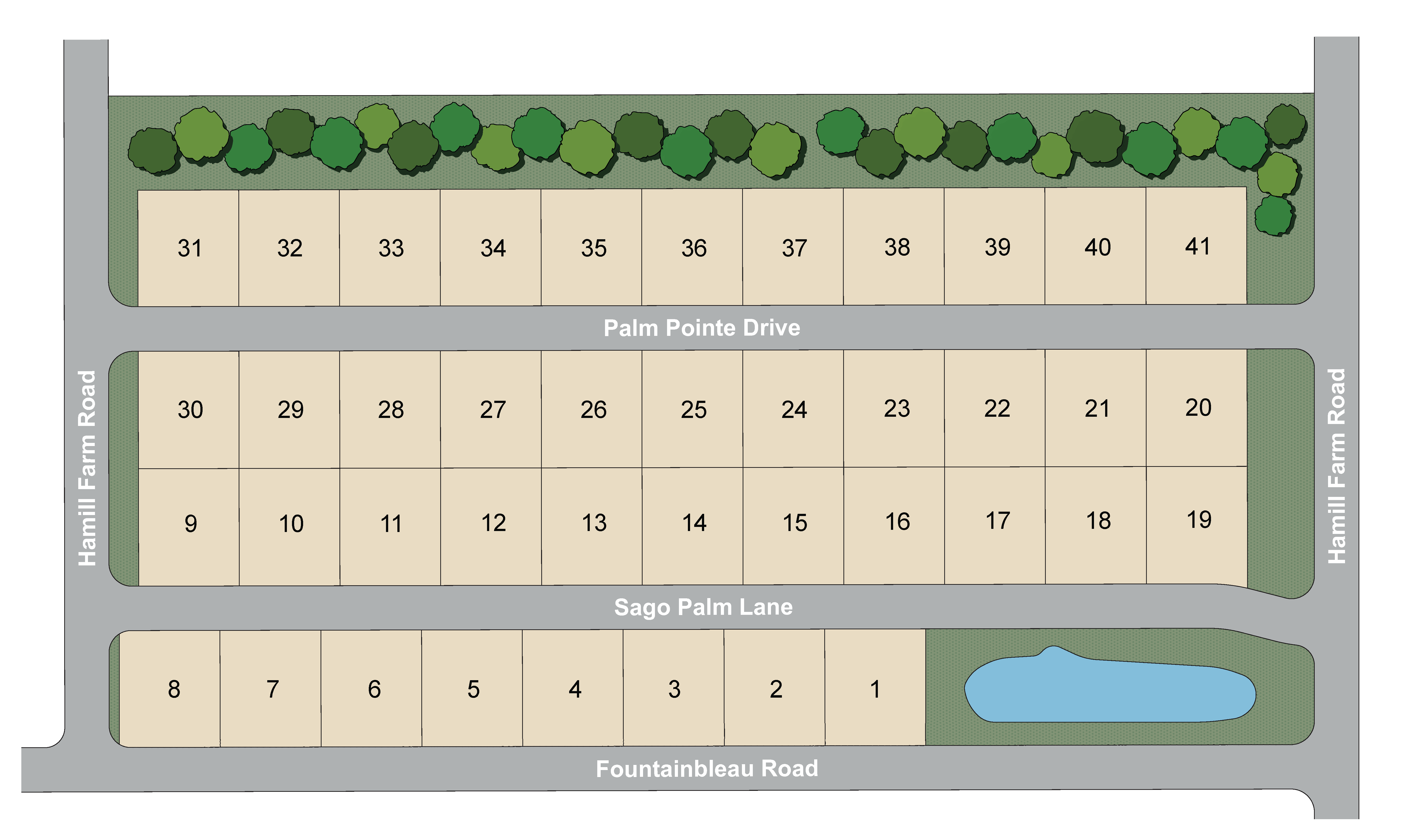 Static Lot Map