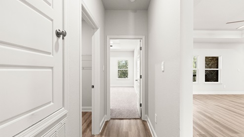 Hallway to bedrooms