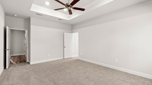 Primary bedroom suite