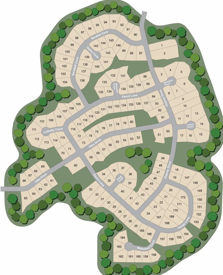 Static Lot Map