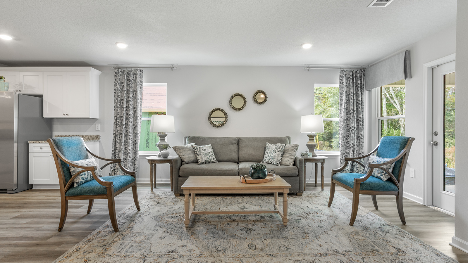 Welcoming living area