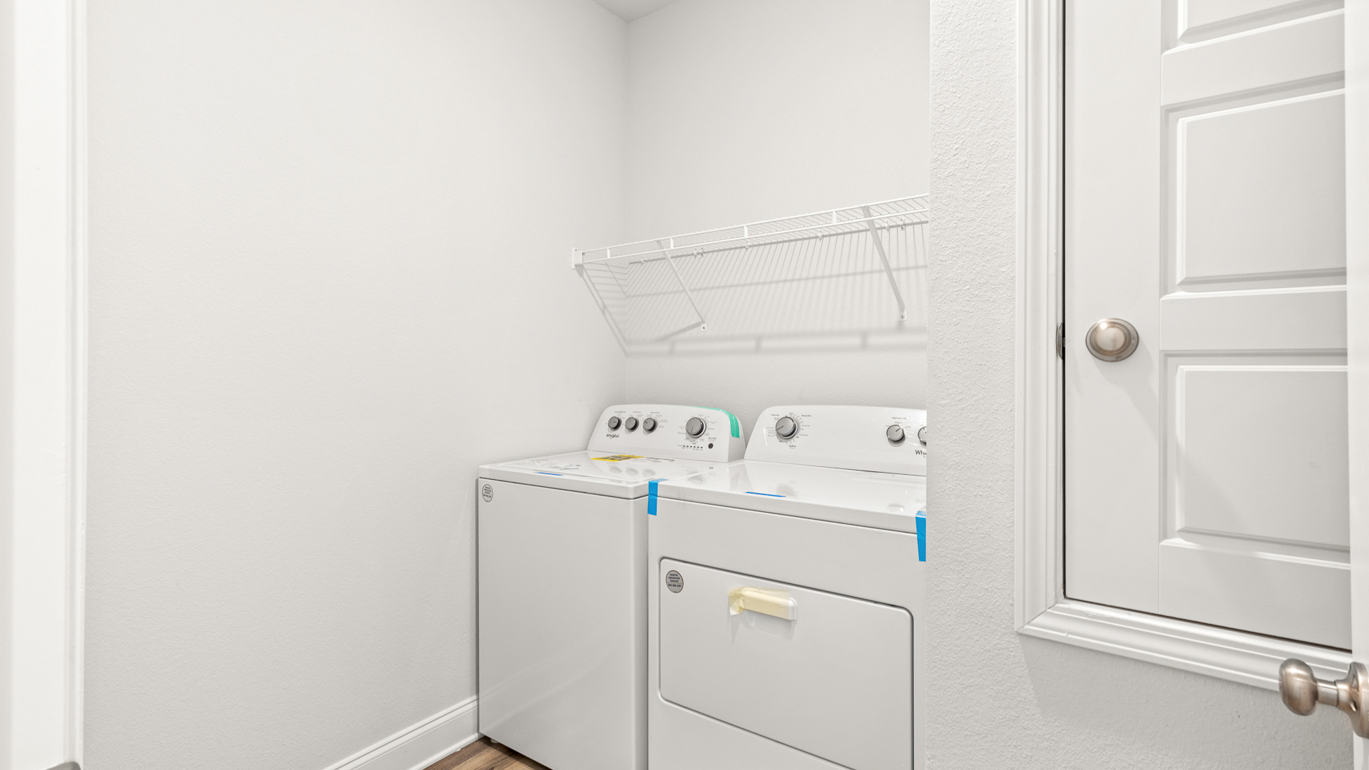 Laundry room of the Isabella.