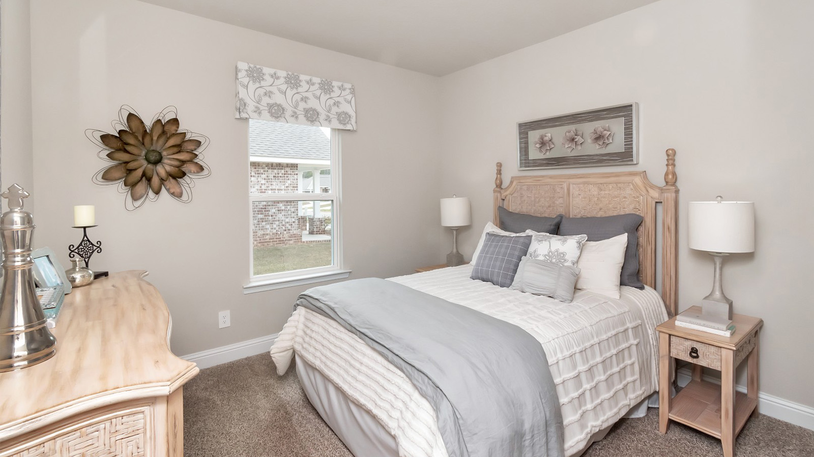 Secondary bedroom in the Rhett by D.R. Horton.