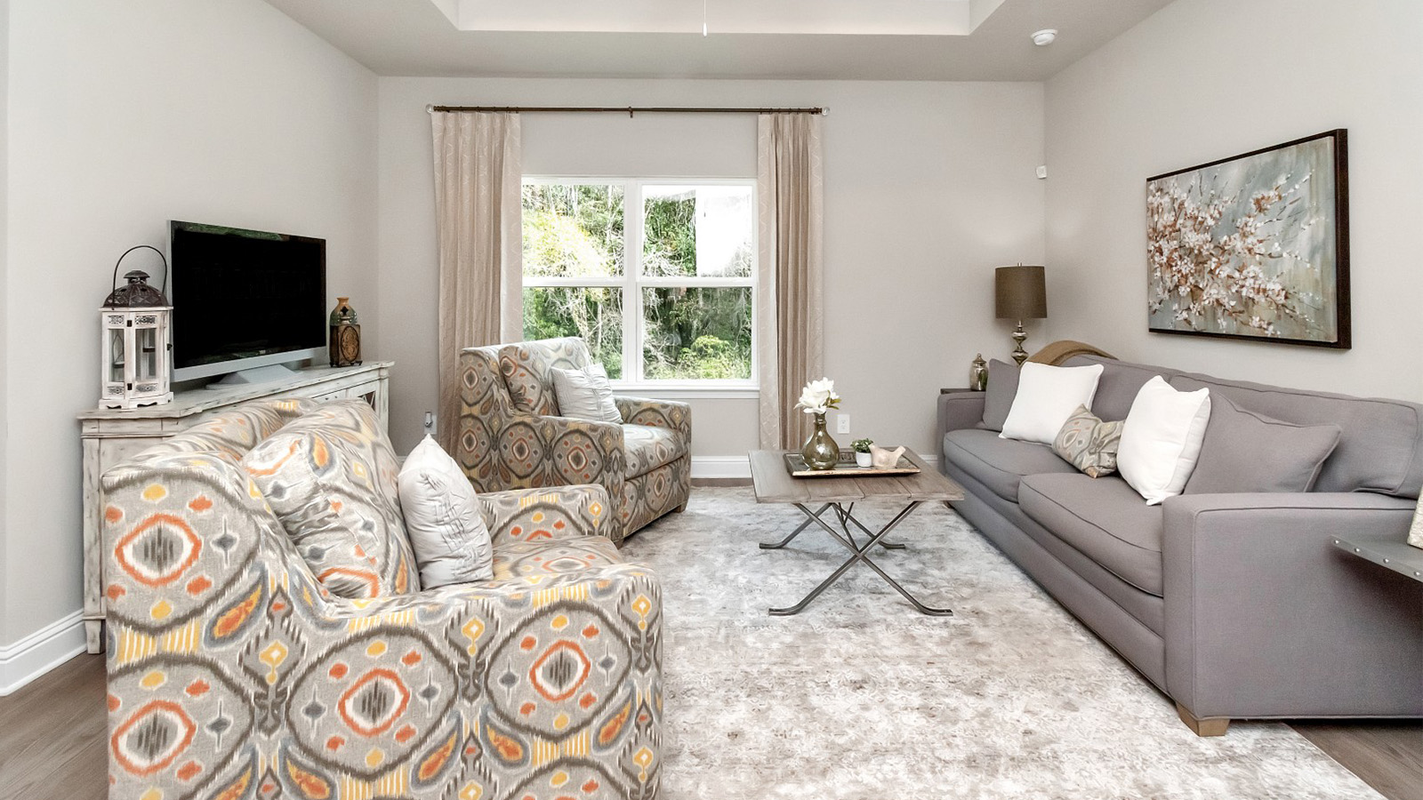 Comfortable living space in a brand new home.