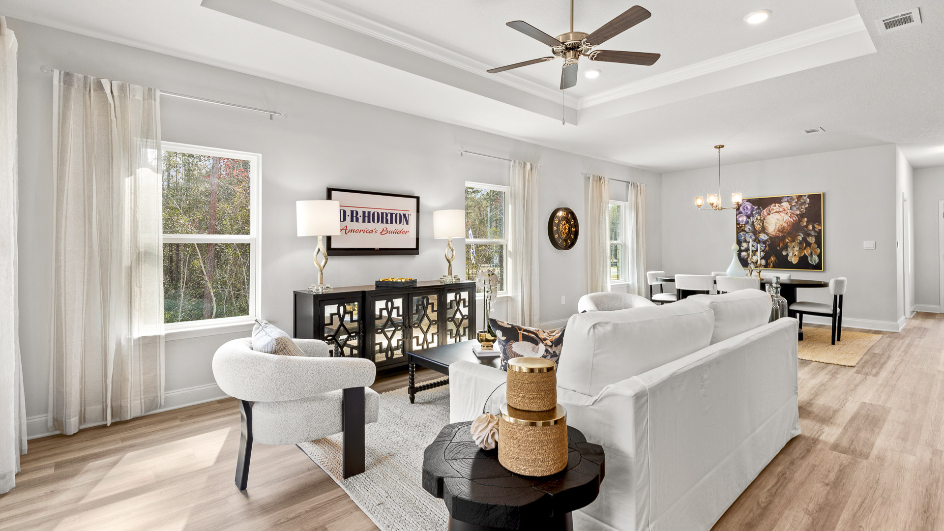 Spacious living space