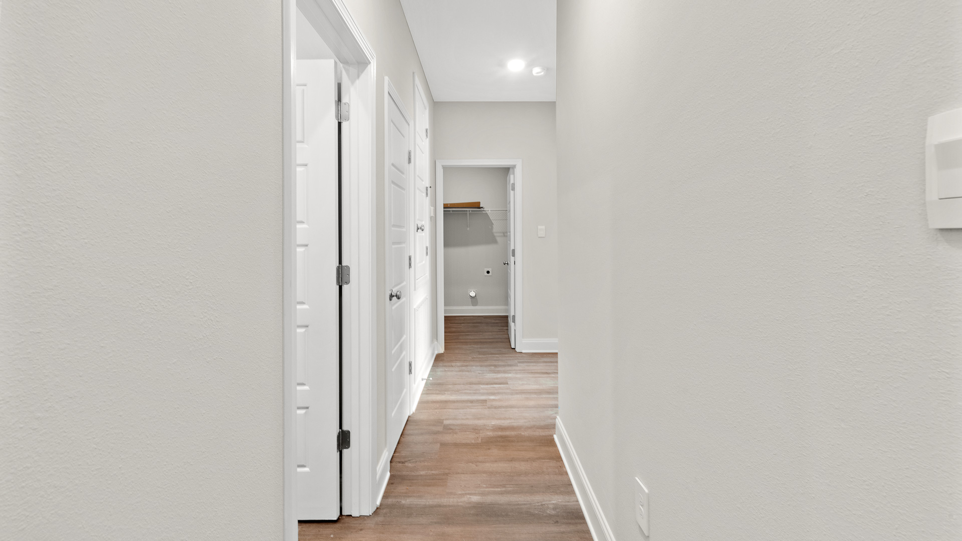 Hallway inside home