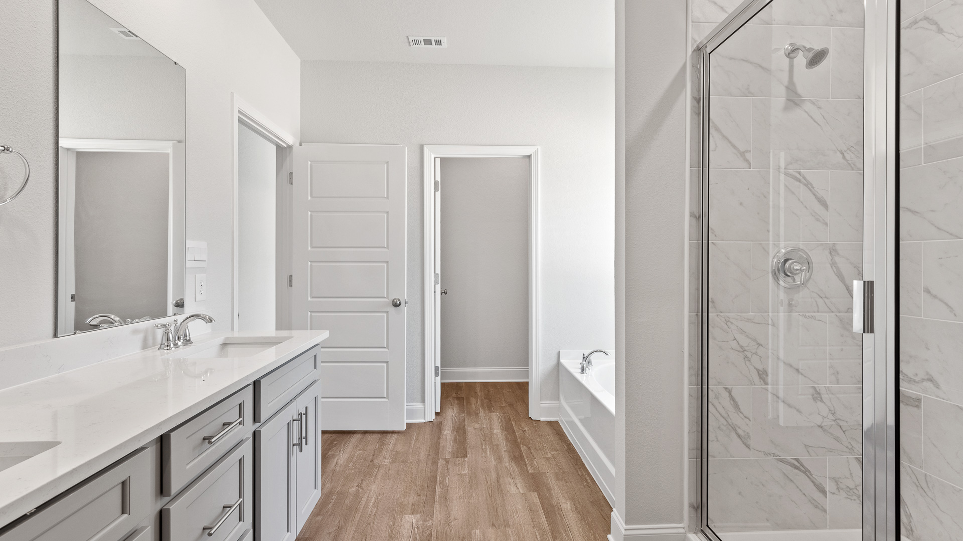 Primary bathroom suite