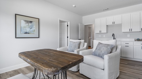 Small living area in mother in law suite inside the camden.