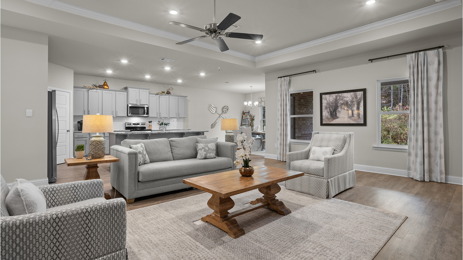 The Hawthorne floor plan in River Hills.