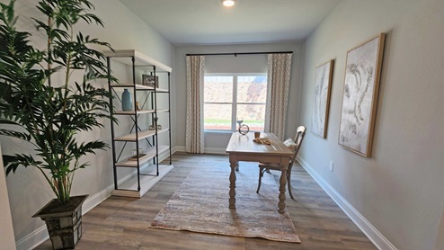 The Dover office area with large window.