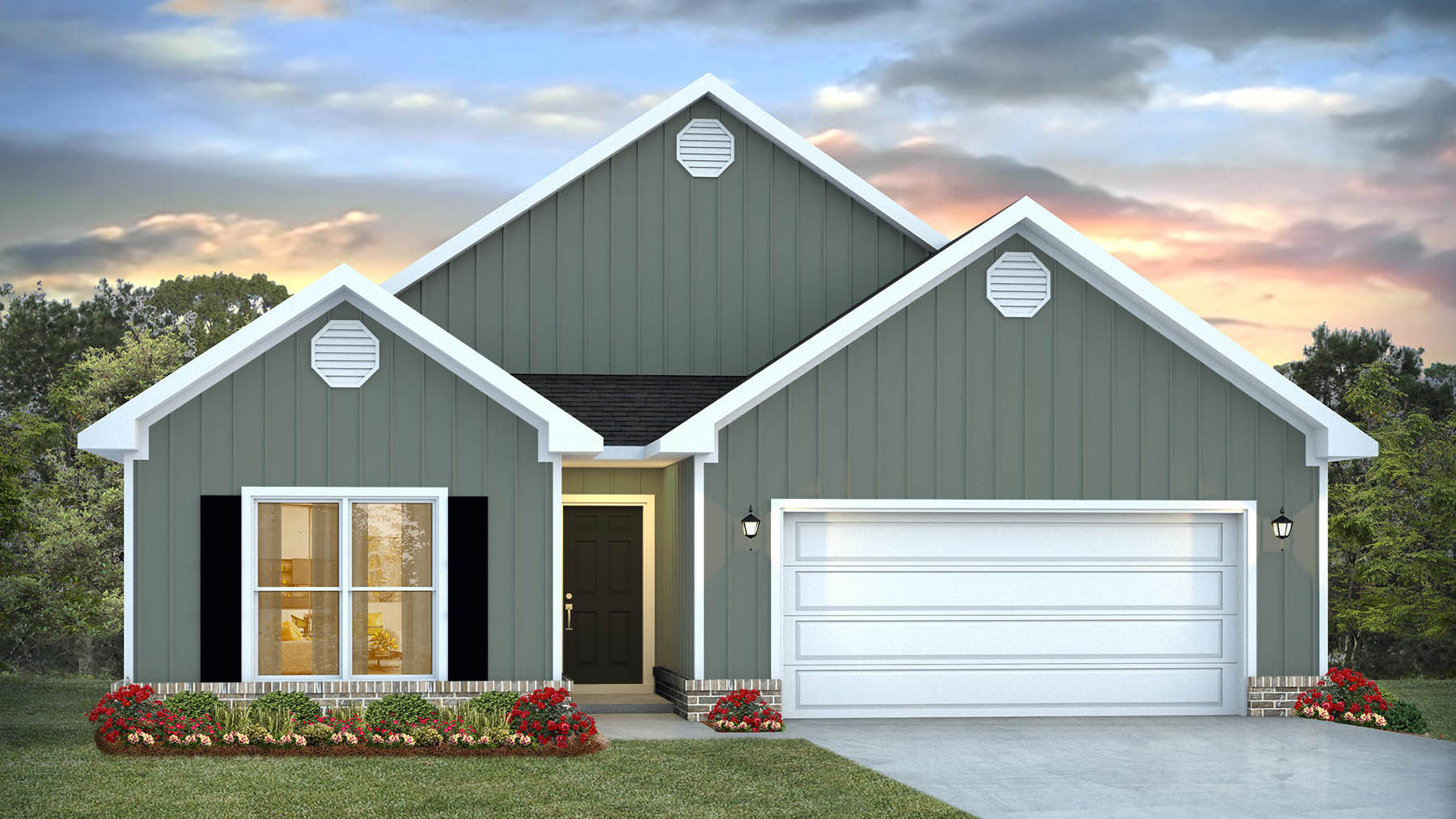 The Delray A9 Front Entry