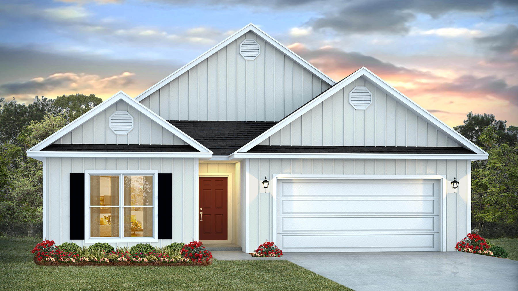 The Delray B8 Front Entry