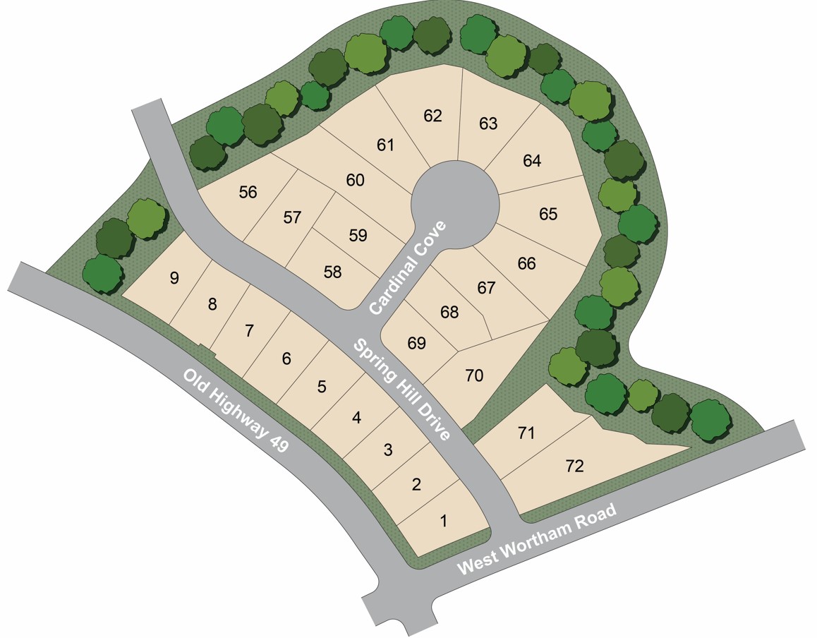 Static Lot Map