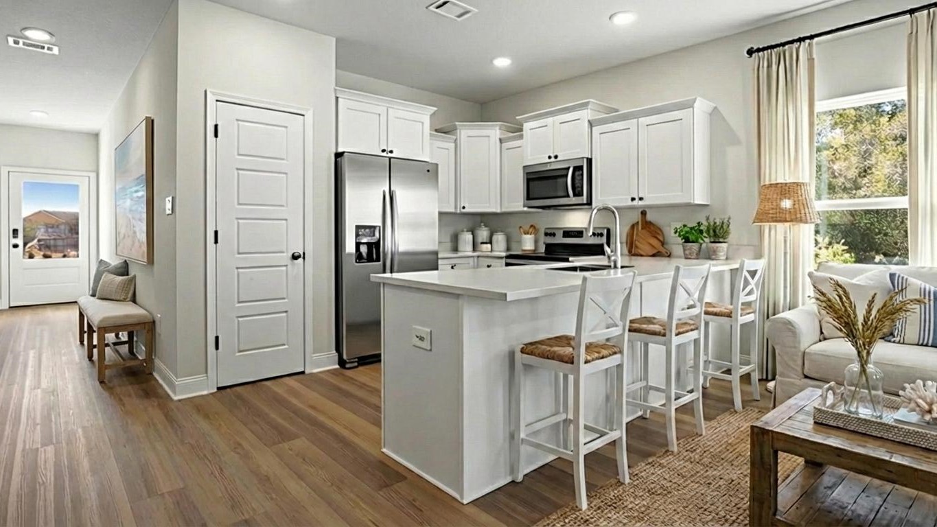 Luxurious kitchen inside the Palm.