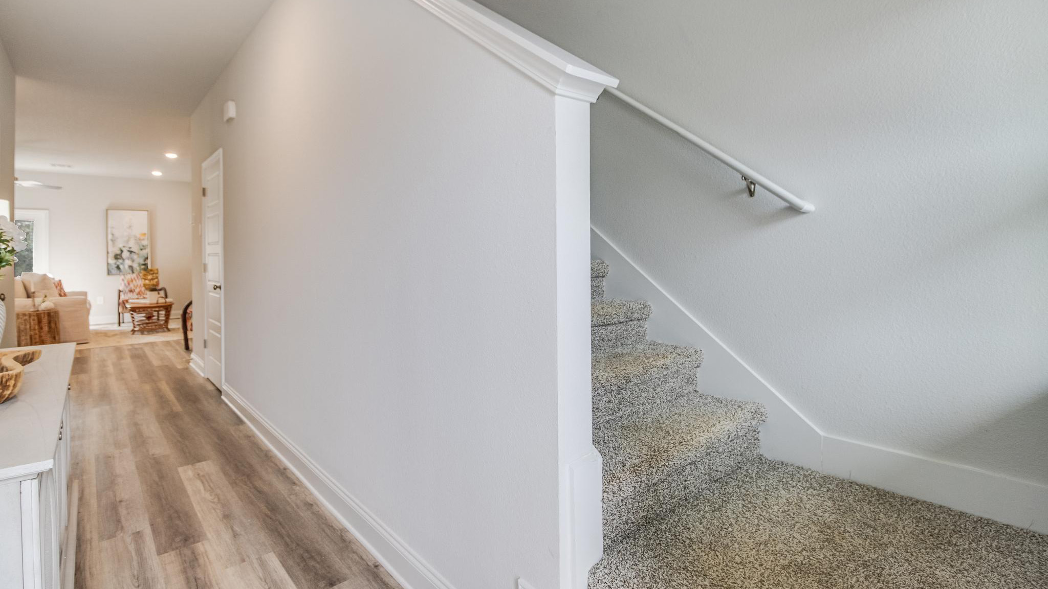 Stairs leading to the second floor.