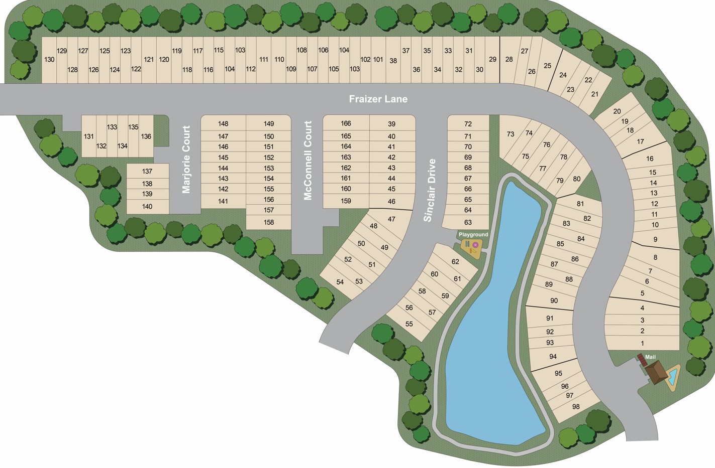 Static Lot Map