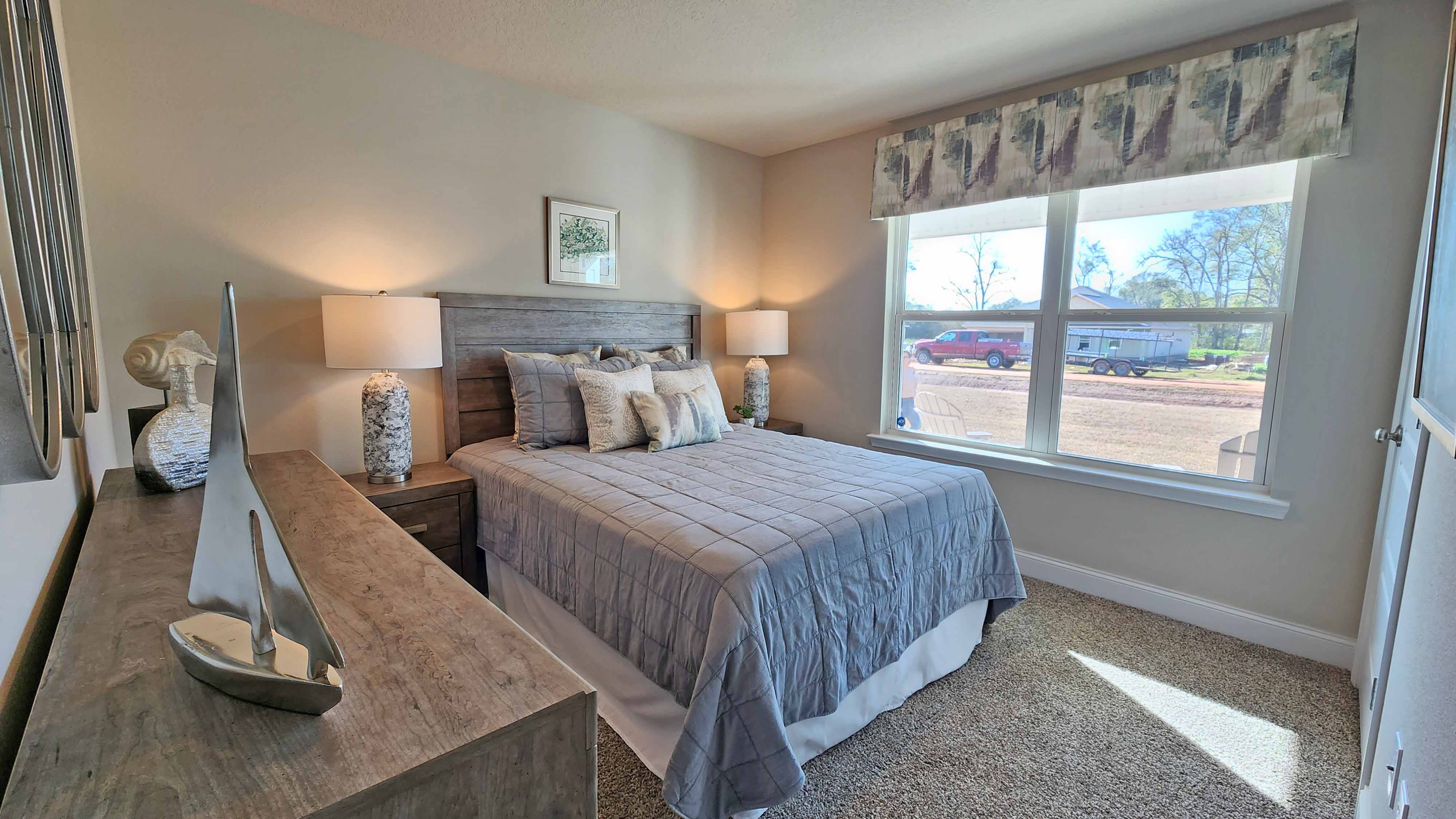 Bedroom with window.