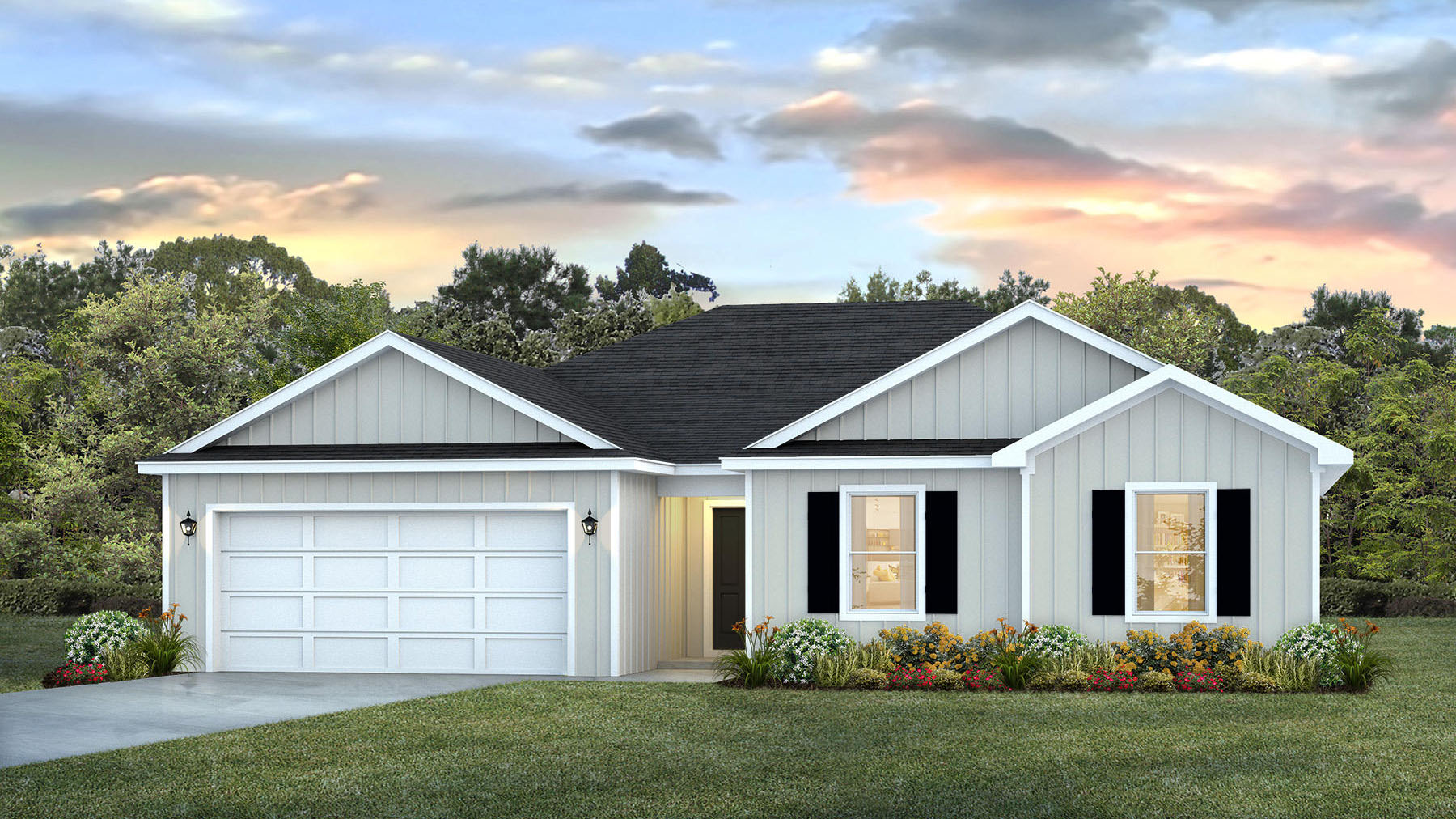 Available Home in Magnolia Farms Lucedale MS D R Horton