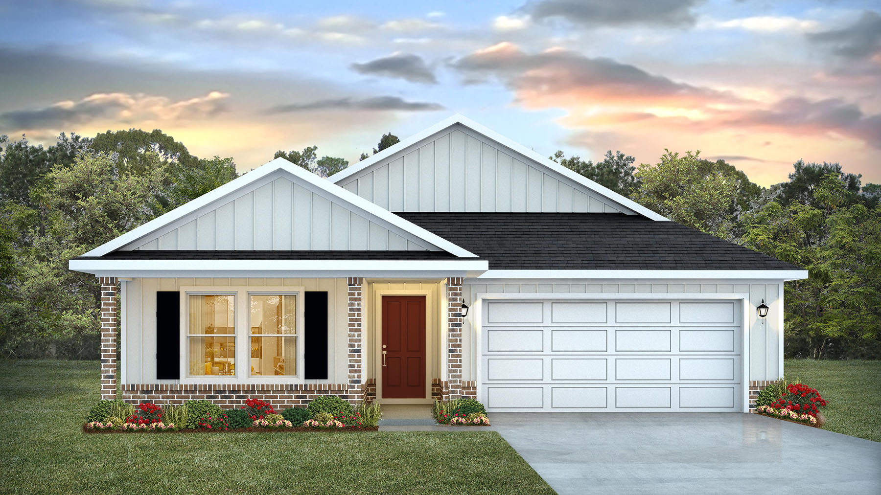 Available Home in Magnolia Farms Lucedale MS D R Horton