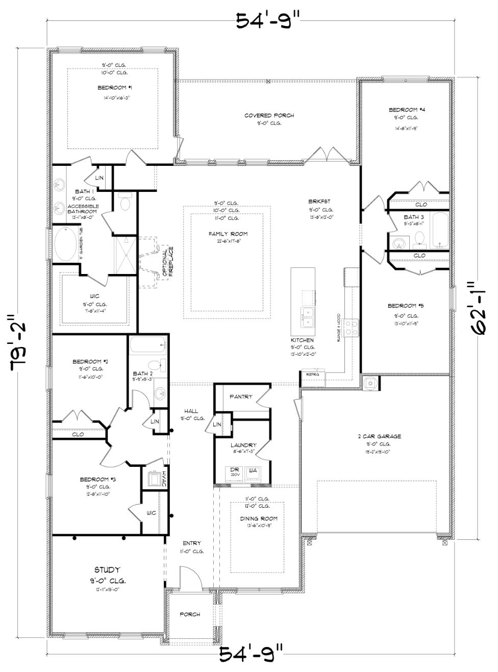 The McKenzie V FE Floorplan