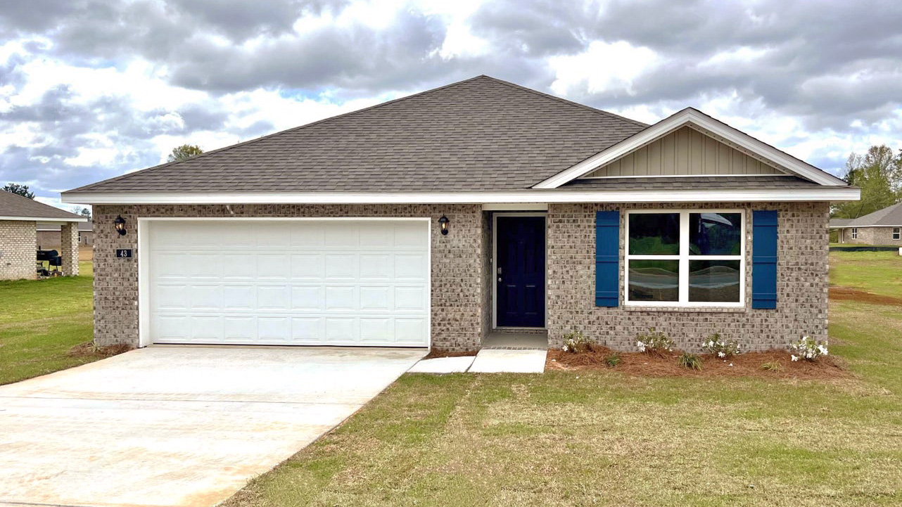 Available Home in Kensleigh Cove Lucedale MS D R Horton