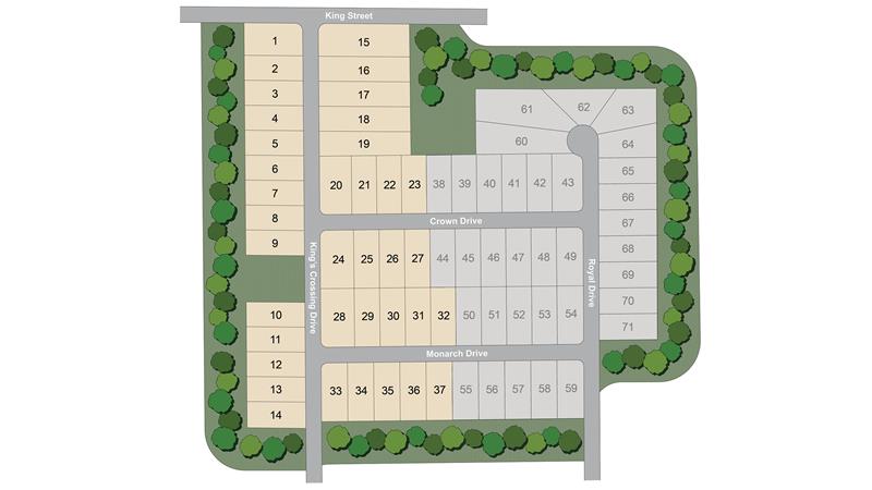 Static Lot Map