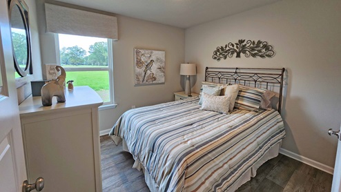 Aldridge bedroom with window.
