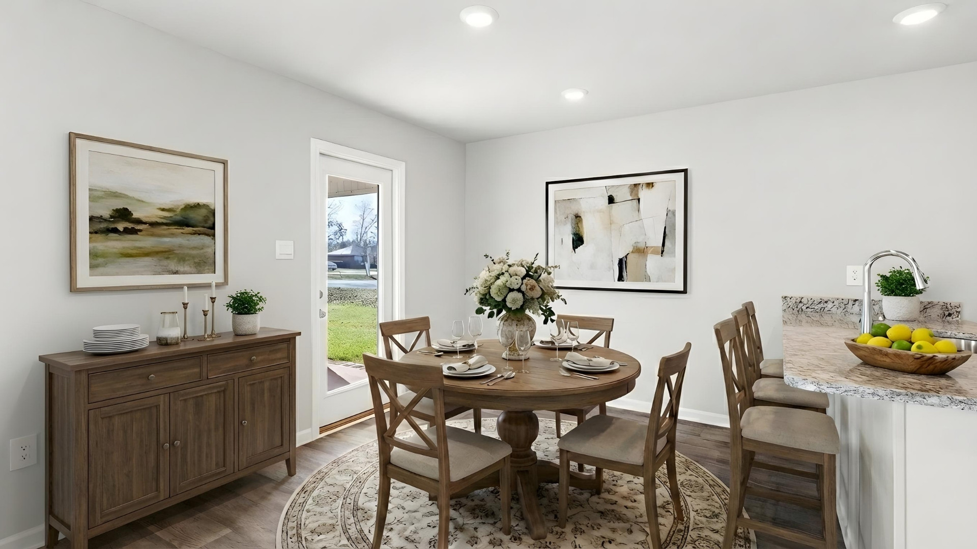 Aldridge Dining area.