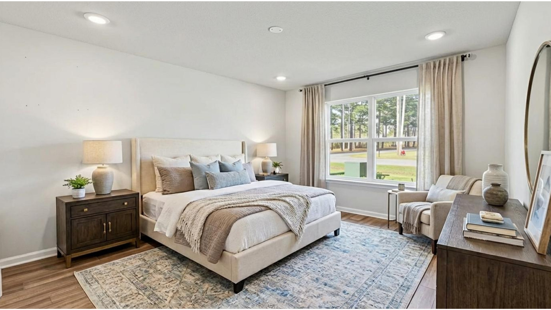 Primary bedroom in the Aldridge.