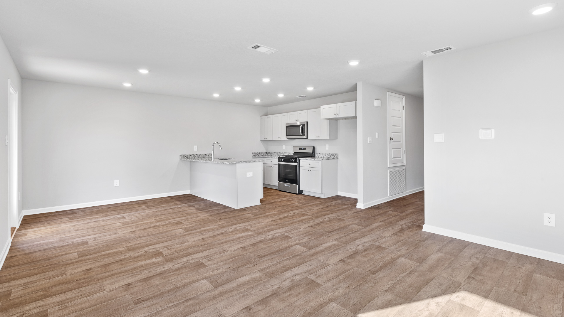 Main area bright and spacious