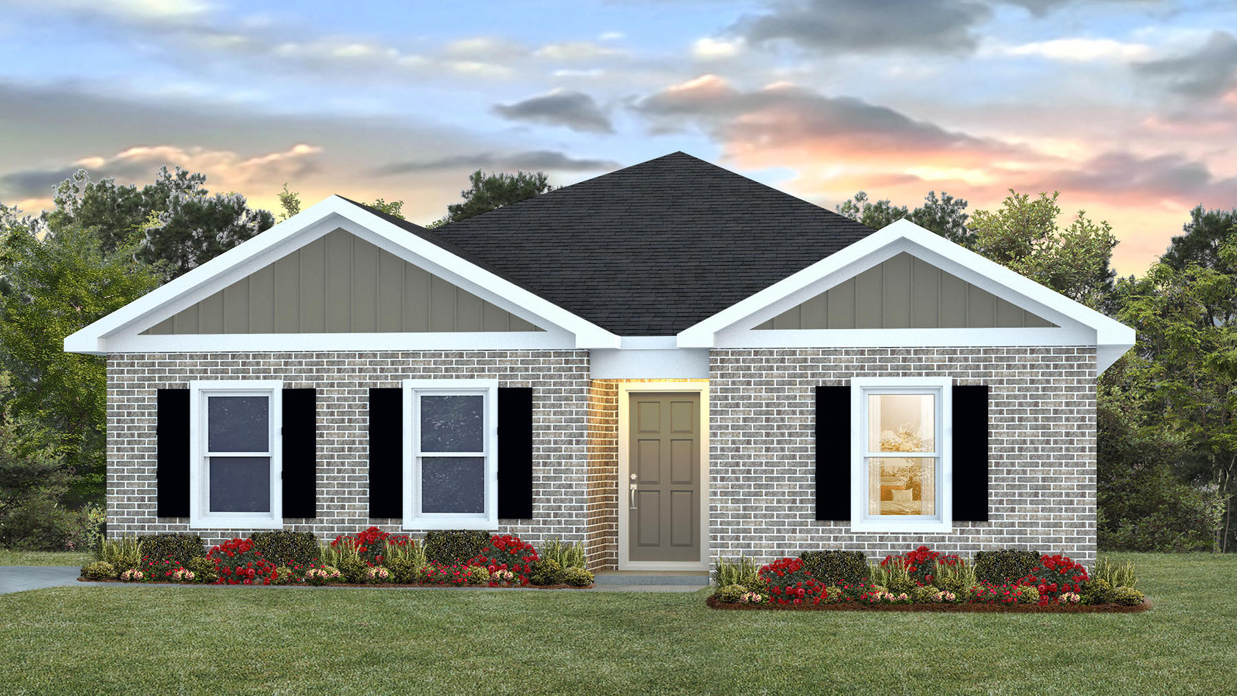 The Freeport front elevation