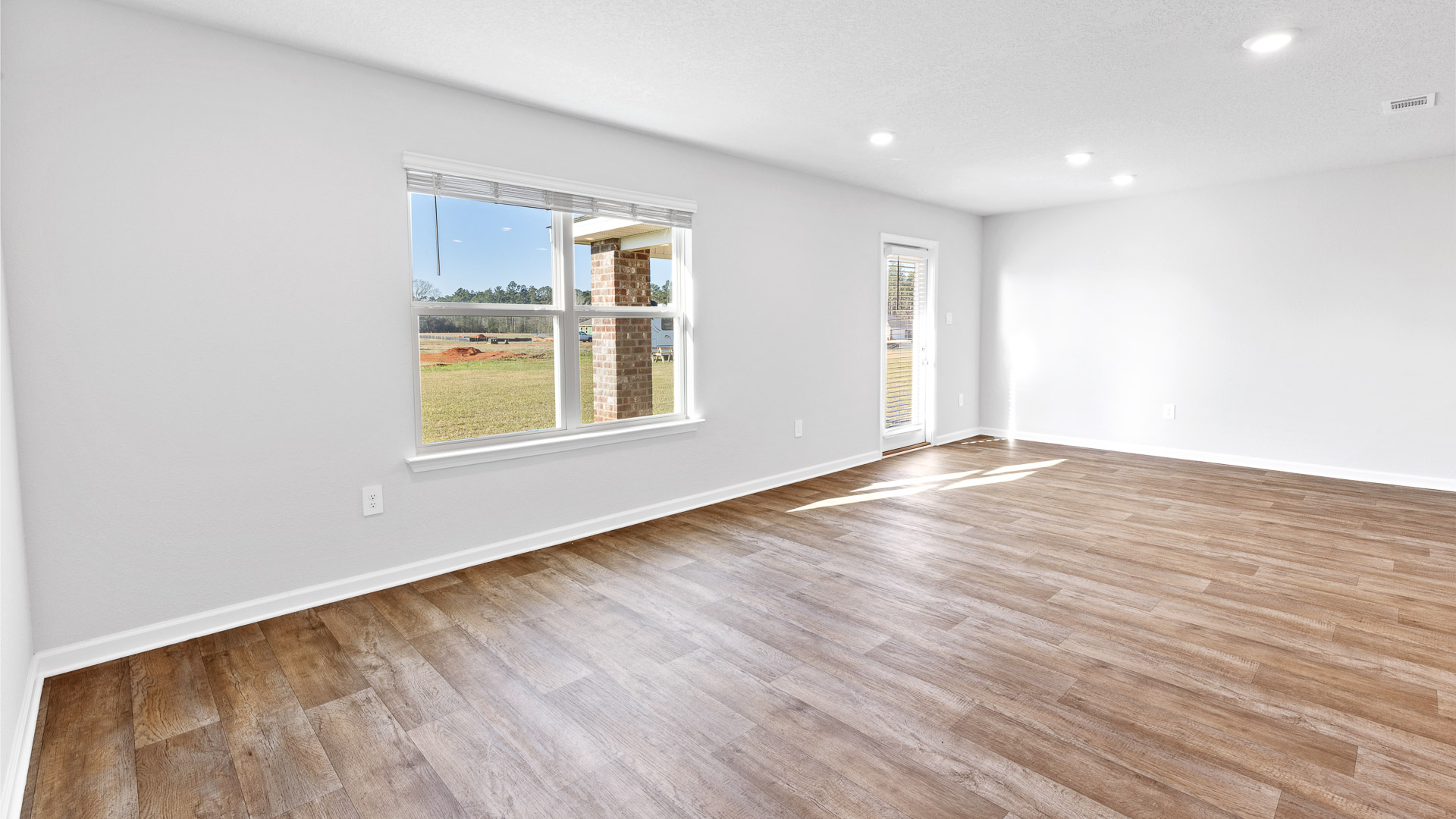 Naturally lit living area