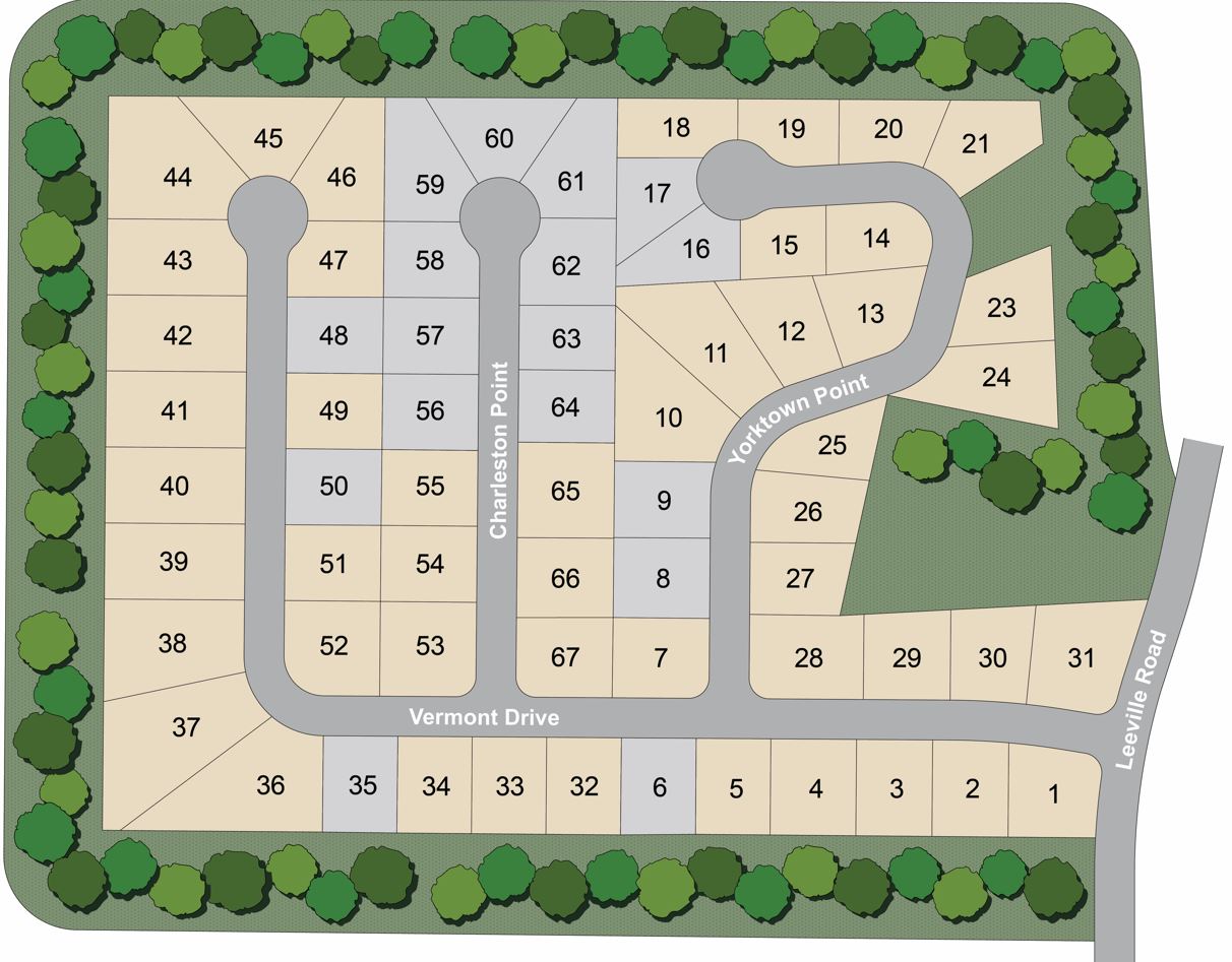 Static Lot Map