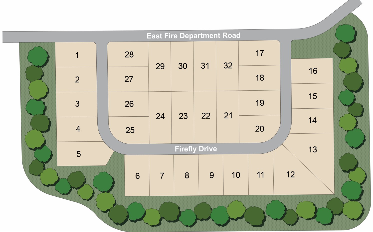 Static Lot Map