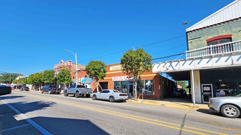 Downtown Lucedale.