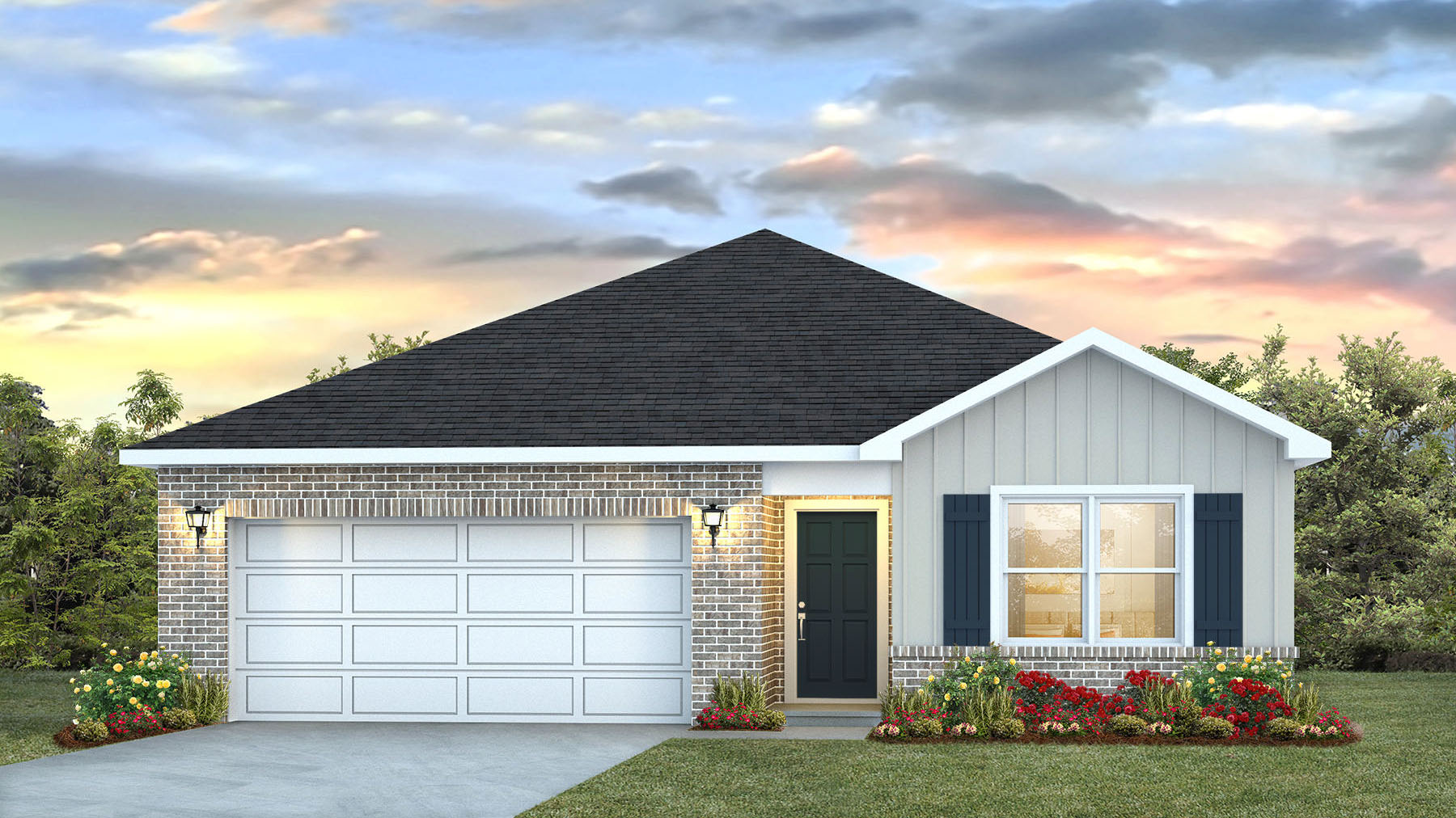 The Aldridge Elevation A 11.