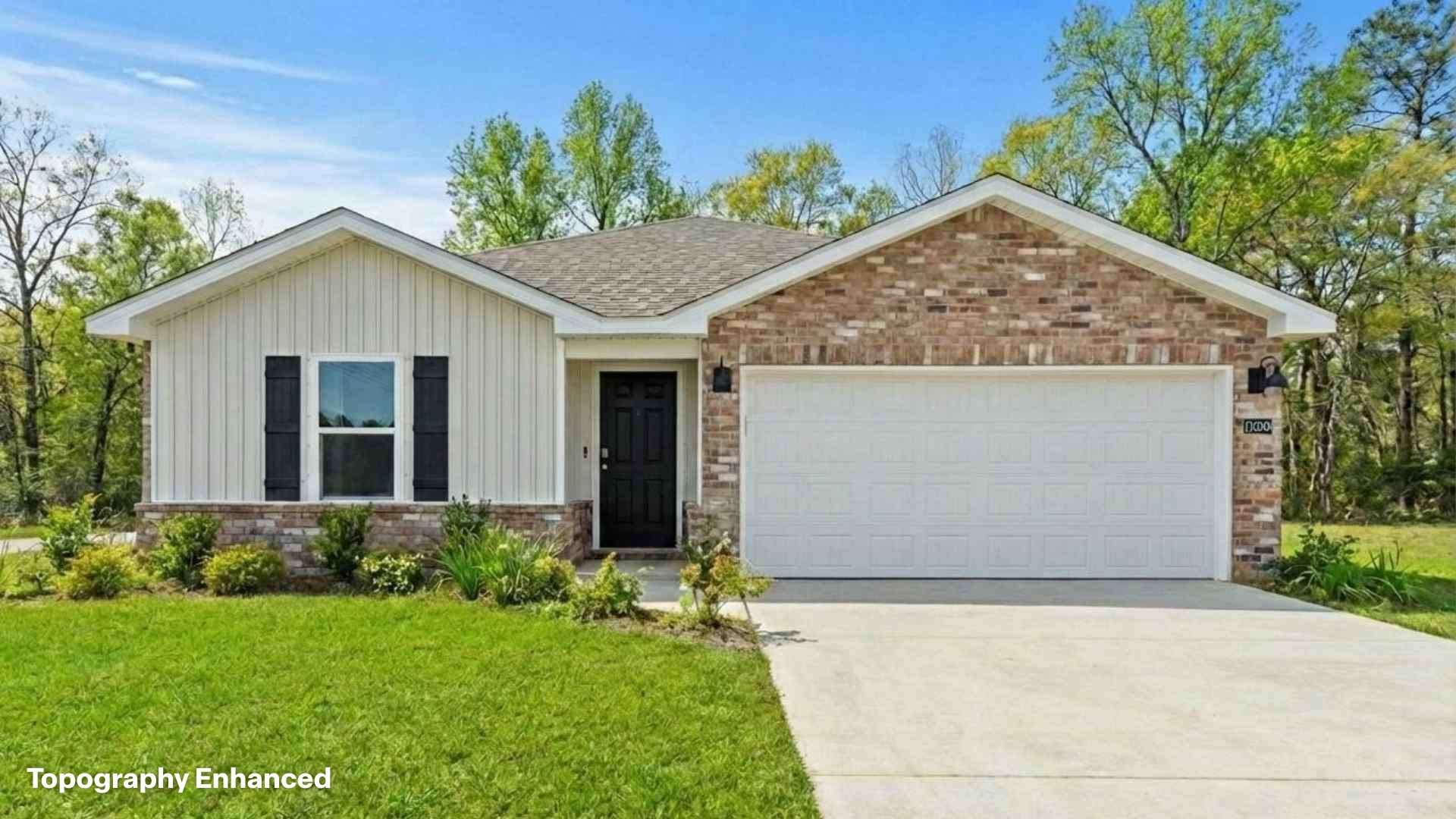 The Freeport model home in Sycamore Grove in Gulfport, Mississippi