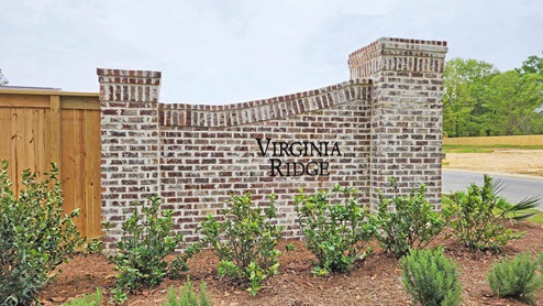 Virginia Ridge Front Entrance Monument