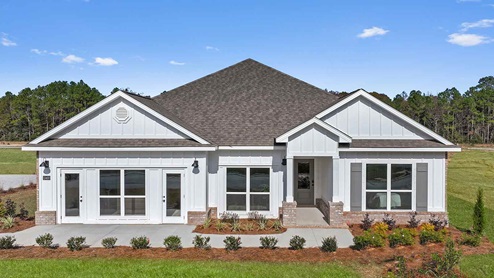 Front elevation of the Camden at Crane Landing.