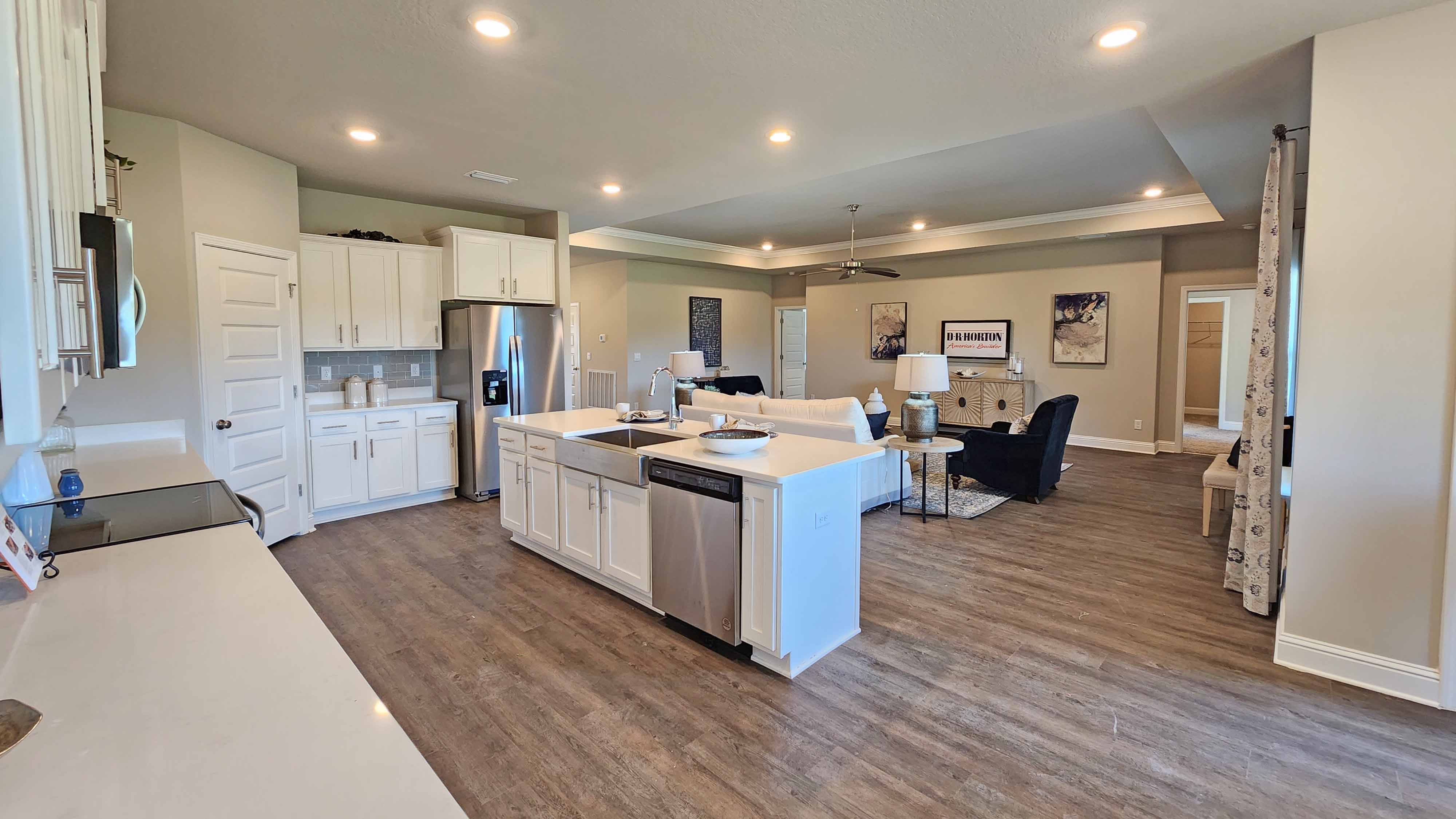 The Hawthorne kitchen area at Crane Landing.