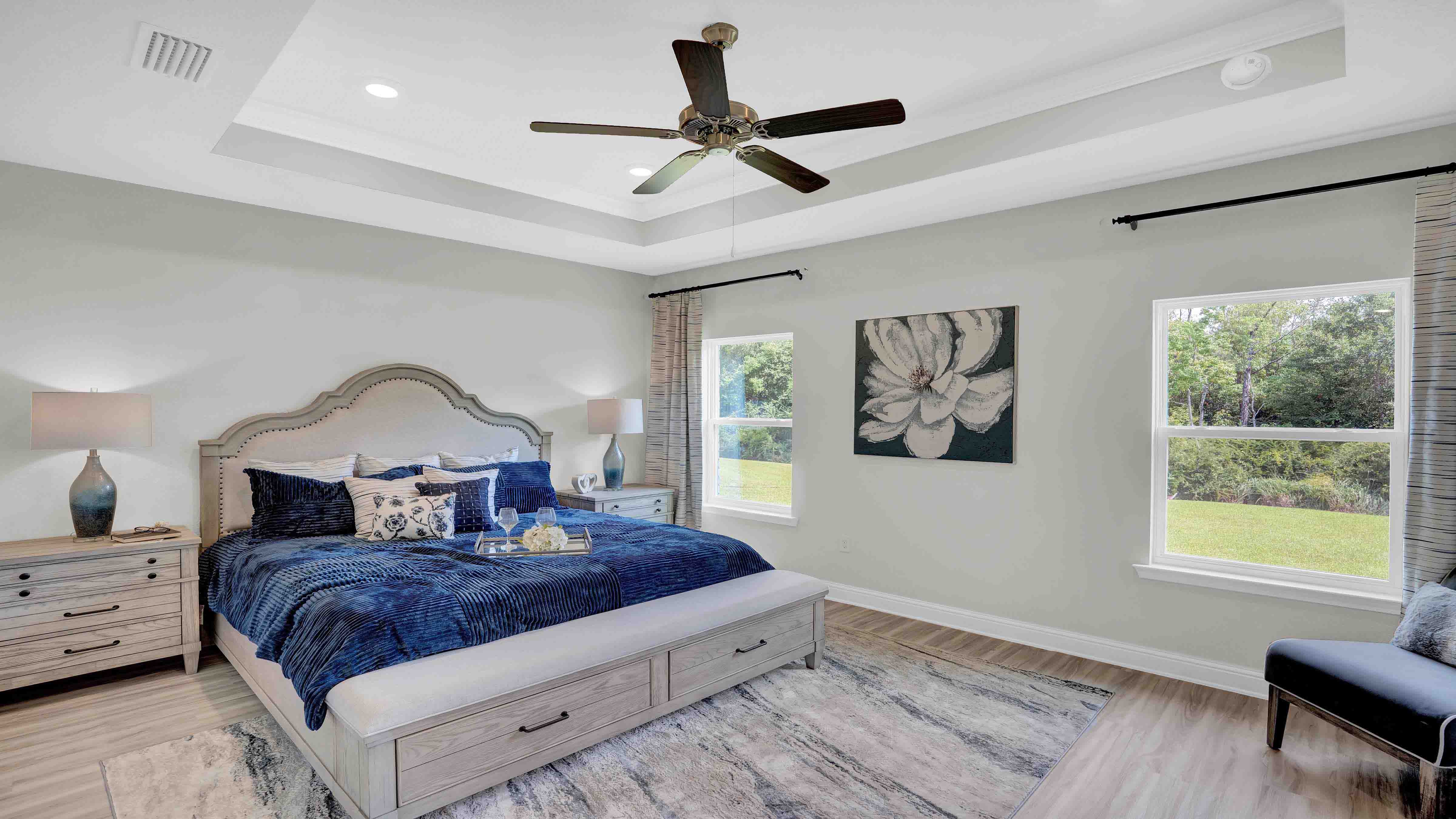 The Jasmine primary suite in Crane Landing.