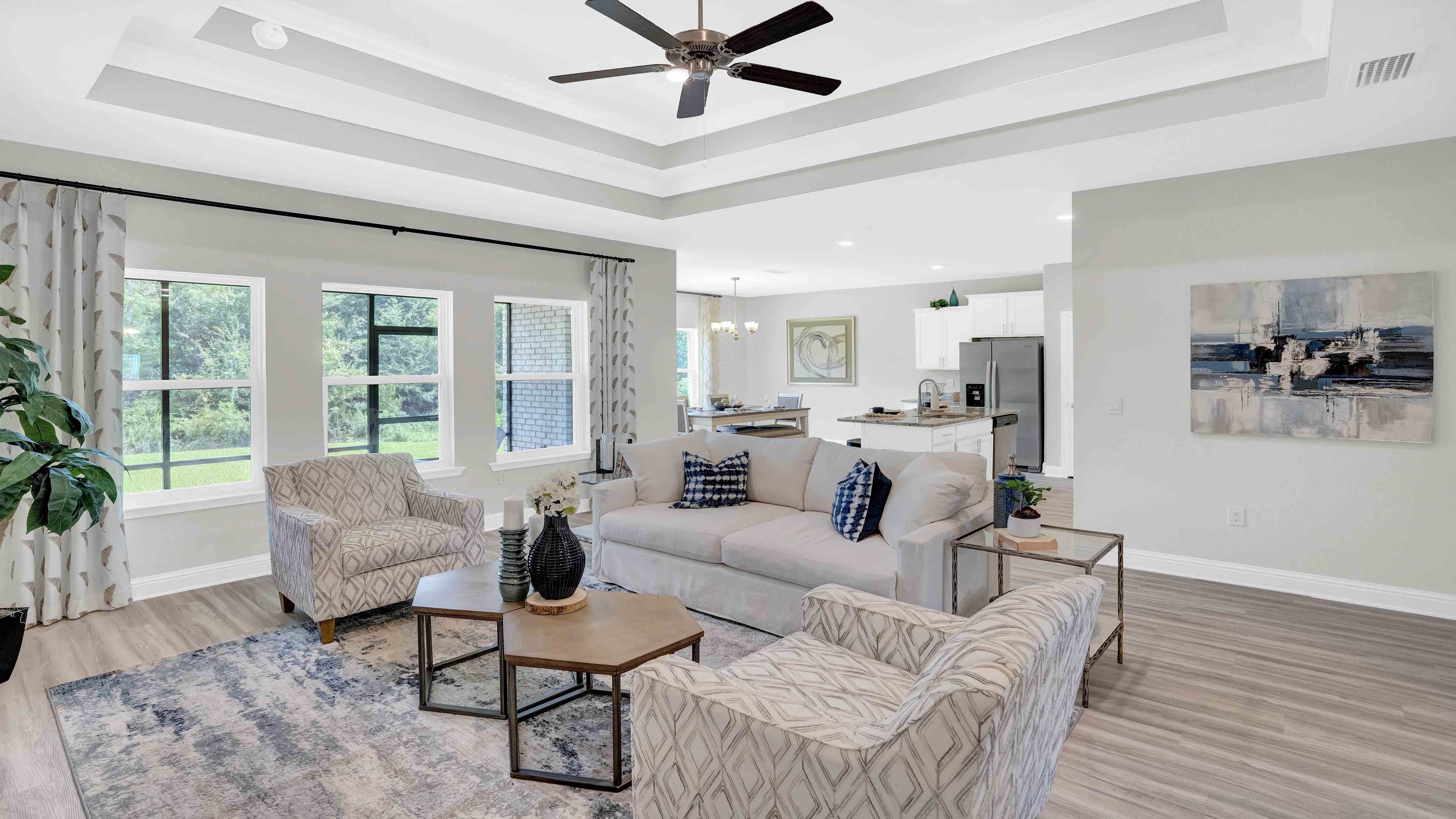 The Jasmine living area in Crane Landing.