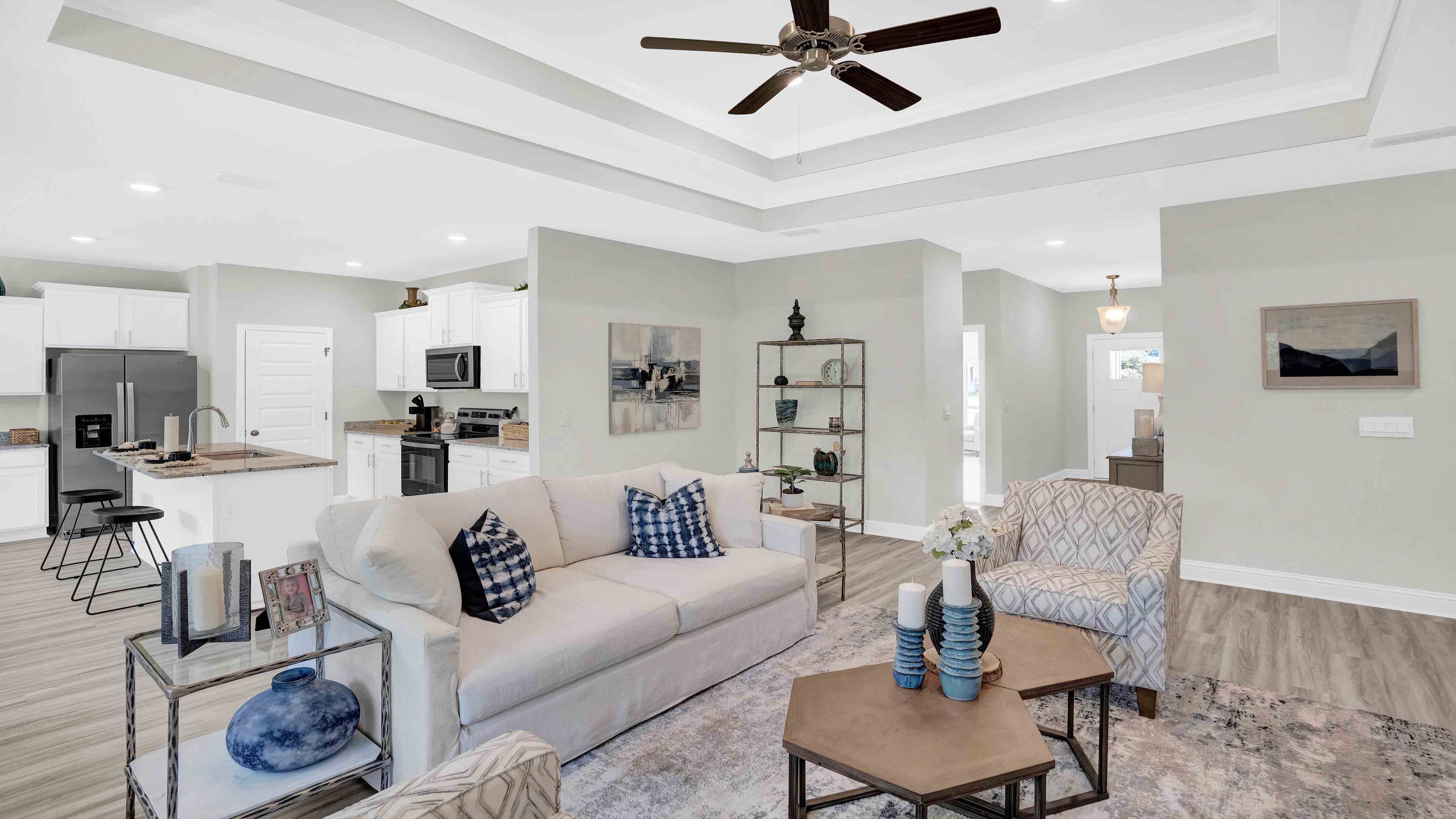 The Jasmine living area in Crane Landing.