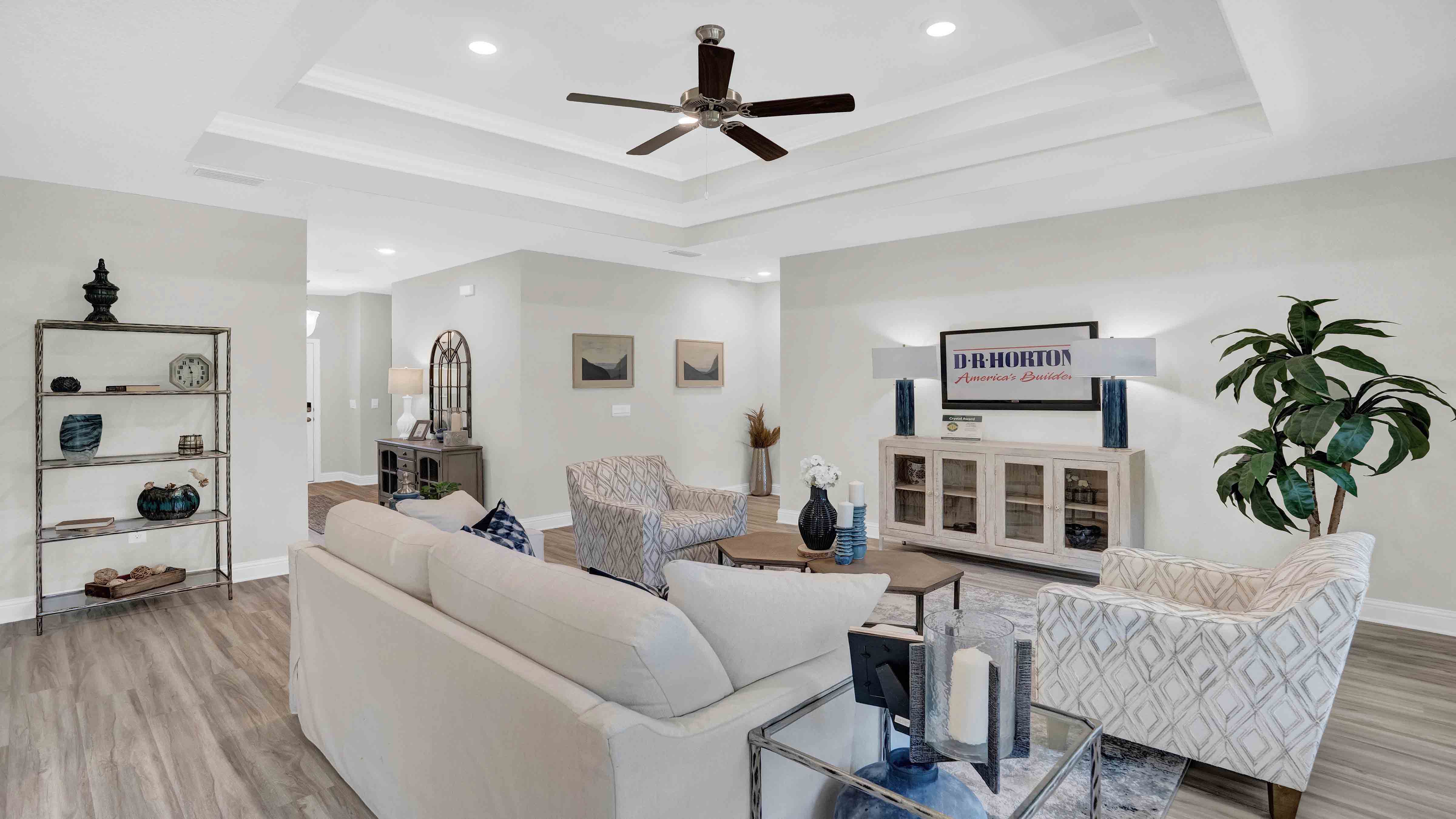 The Jasmine living area in Crane Landing.