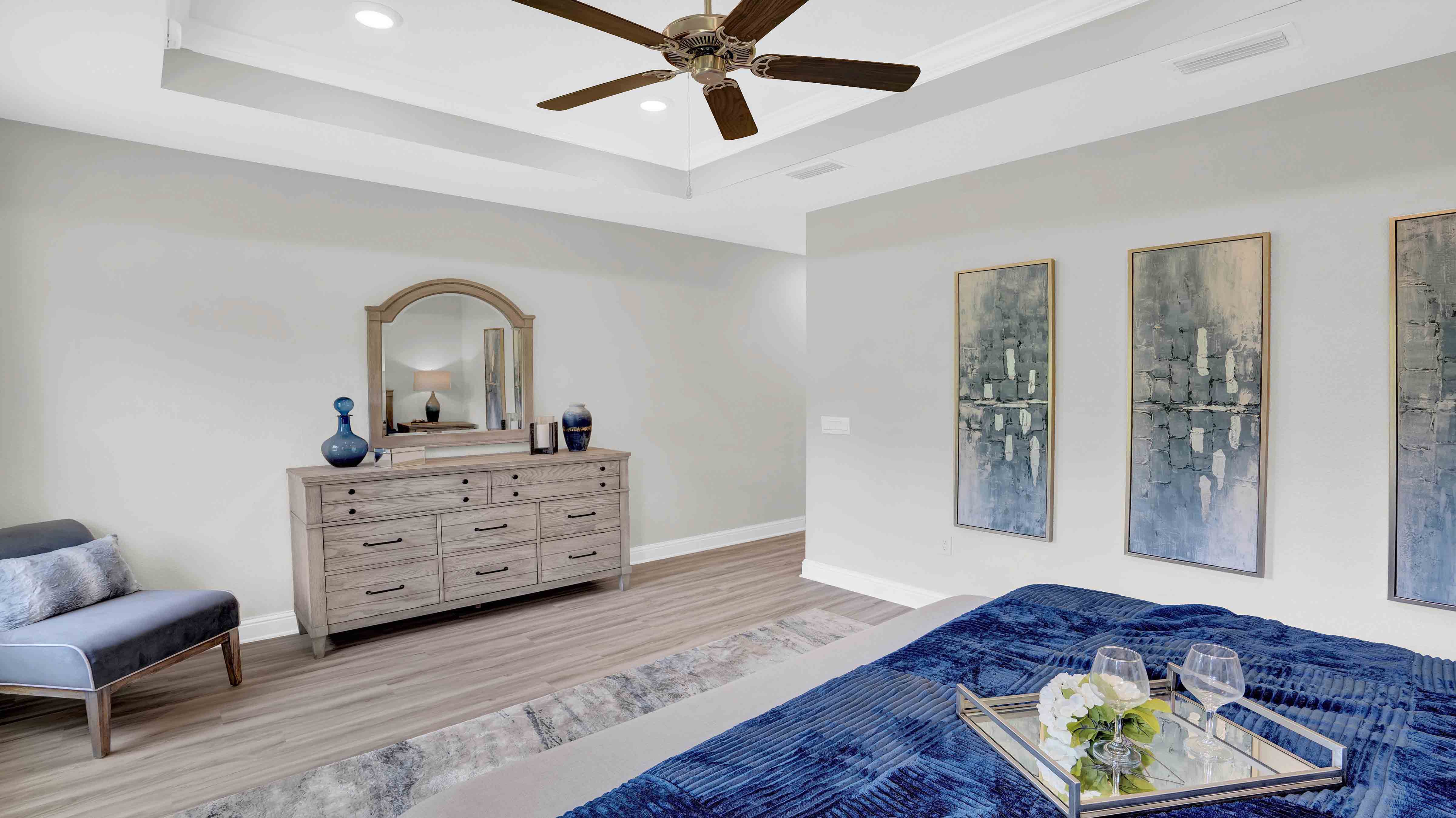 The Jasmine primary suite in Crane Landing.