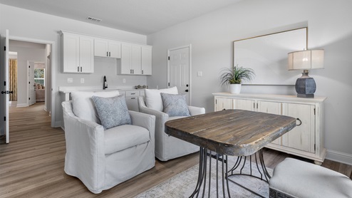 Mother-in-law suite in the Camden floorplan.