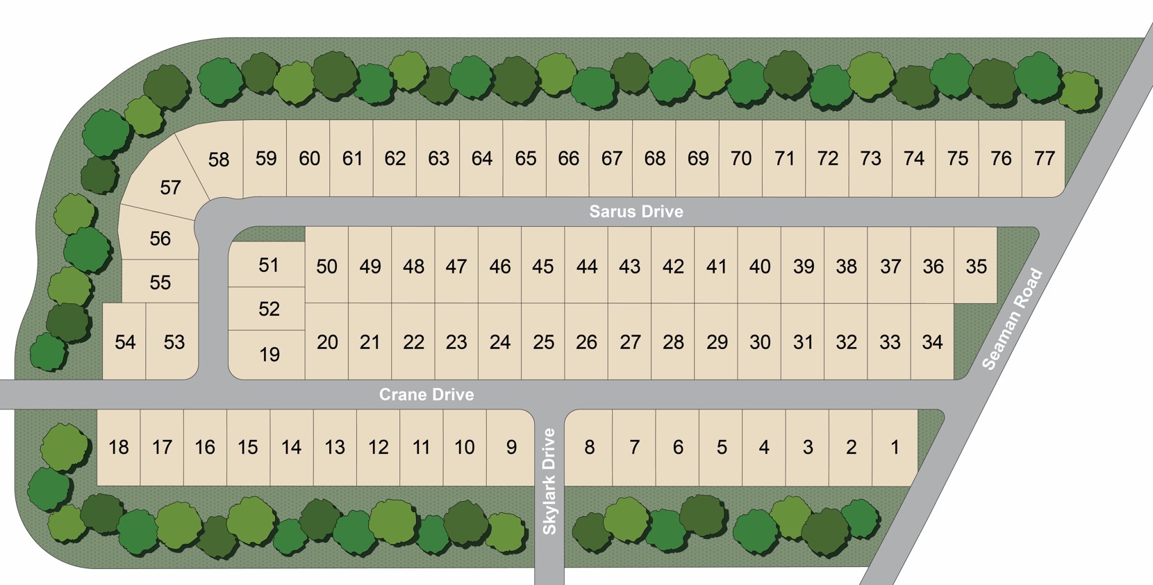 Static Lot Map